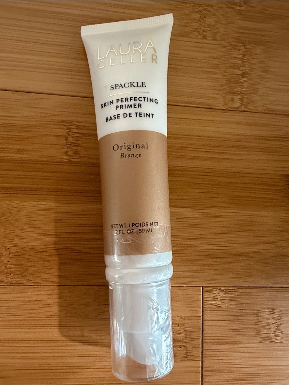 Laura Geller Spackle Skin Perfecting Primer - Bronze & White Tube
